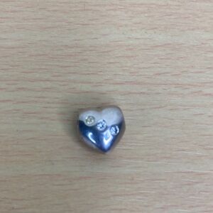 Heart-Shaped Silver 925 Charm